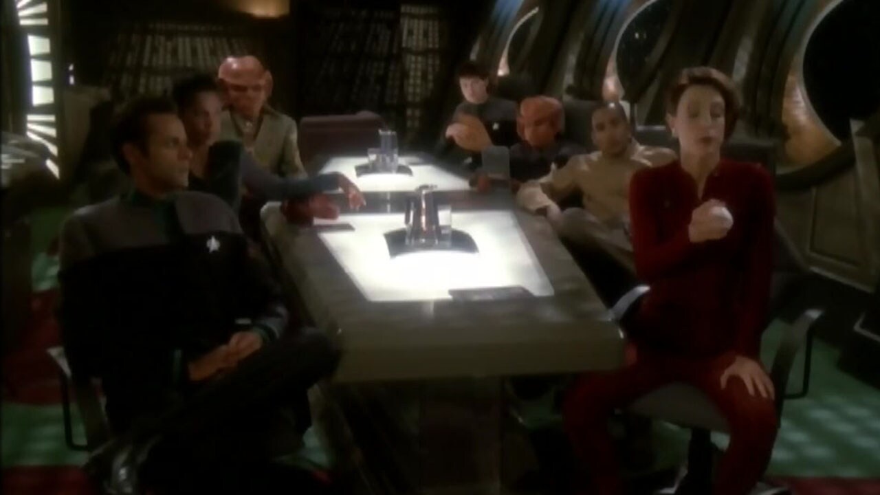 Star Trek Deep Space Nine S7 E4 Take Me Out To The Holosuite