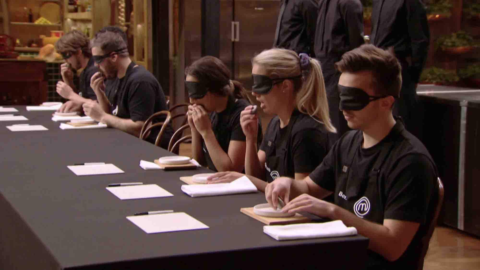 Masterchef Australia S E Elimination Challenge Blindfold