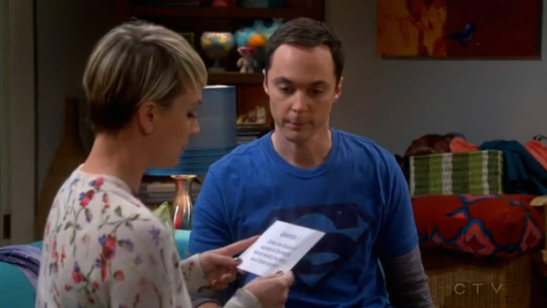 the intimacy experiment big bang theory