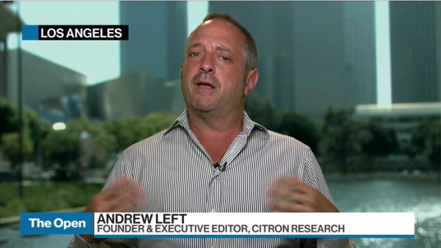 Short seller Andrew Left looks to launch cannabis fund - Video - BNN