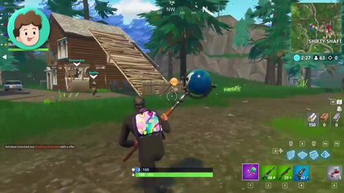 Crave The Pals Play Fortnite - john wick trains his noobs