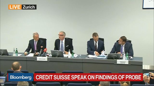 Credit Suisse Coo Bouee Resigns Over Spying Scandal Video - 