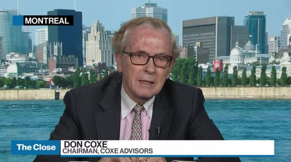 Significant selloff ahead, but no severe recession Don Coxe Video BNN