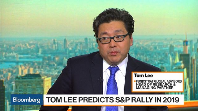 Fundstrat's Lee Sees Best Stock Picking Opportunity in Over Six Years -  Video - BNN