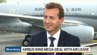 Airbus edges back into lead with Paris orders for newest jet