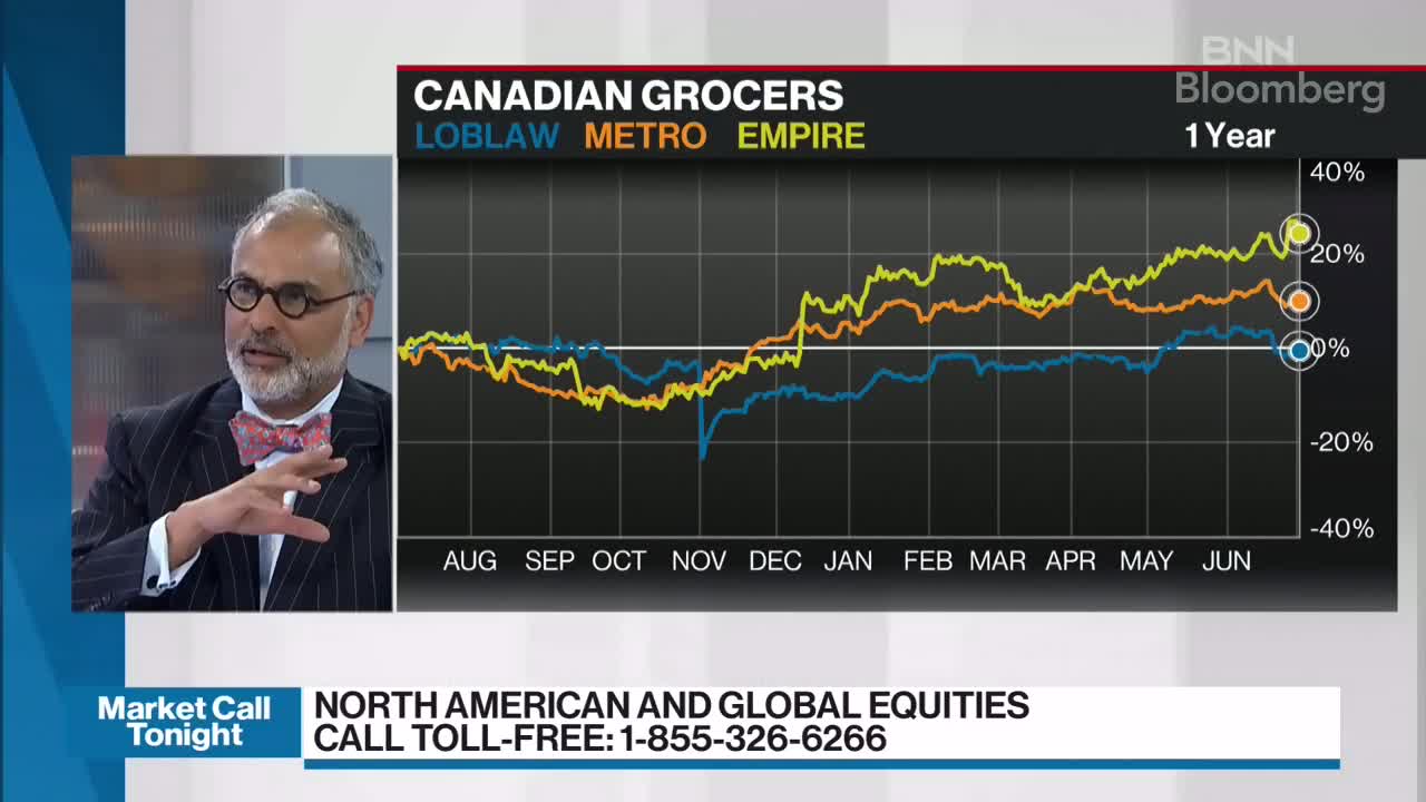 Paul Harris discusses Loblaw, Metro and Empire - Video - BNN