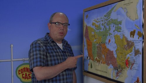 Corner Gas Animated’s Brent Butt Takes the Canadian Landmark Quiz – Part 2 Corner Gas Animated’s Brent Butt Takes the Canadian Landmark Quiz – Part 2