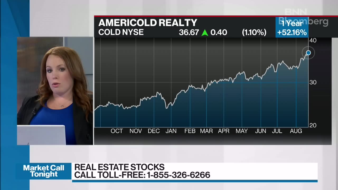 Michelle Wearing discusses Americold Realty Video BNN