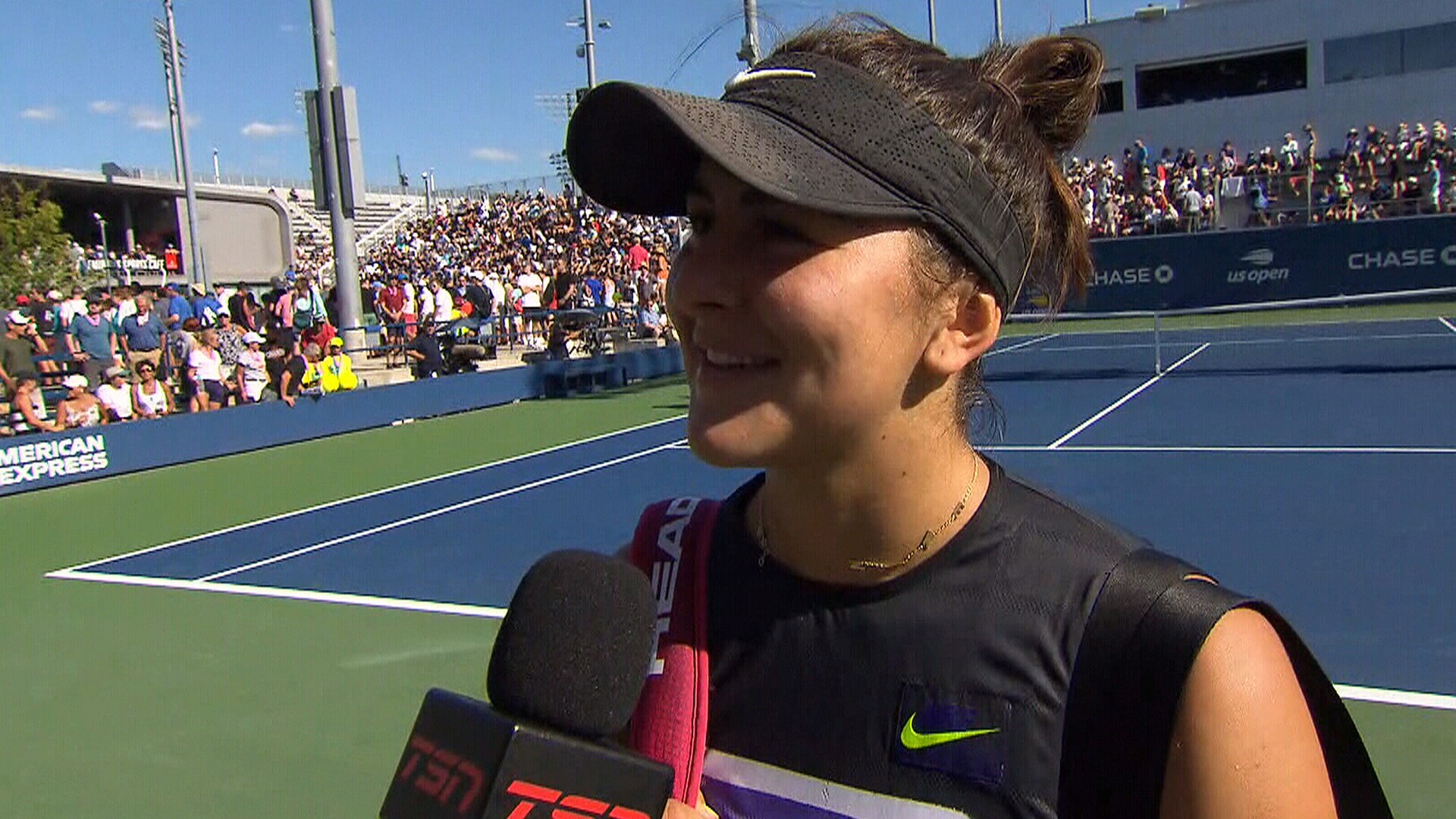 Andreescu Advances To Third Round At Us Open With Win Over Flipkens Ctv News 