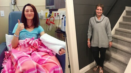 We help two breast cancer survivors celebrate their recovery with new looks We help two breast cancer survivors celebrate their recovery with new looks