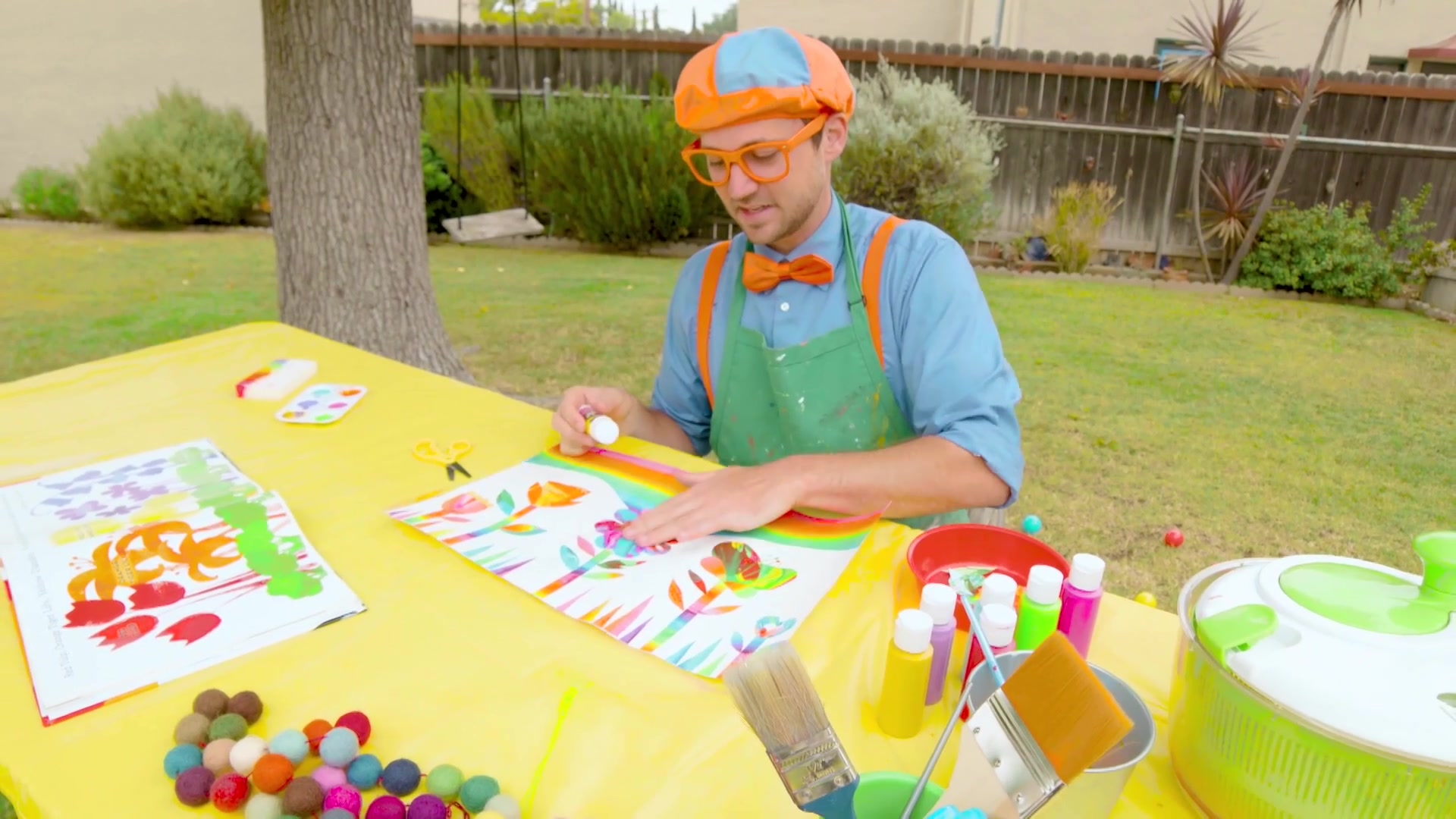 blippi snowmobile toy