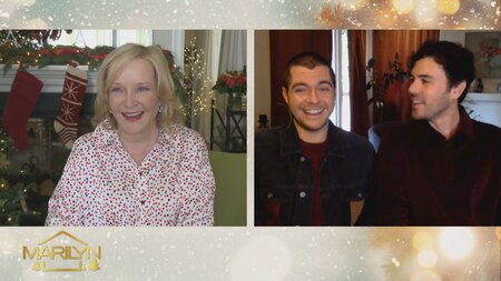 Real-life couple Ben Lewis and Blake Lee star in 'The Christmas Setup' Real-life couple Ben Lewis and Blake Lee star in 'The Christmas Setup'