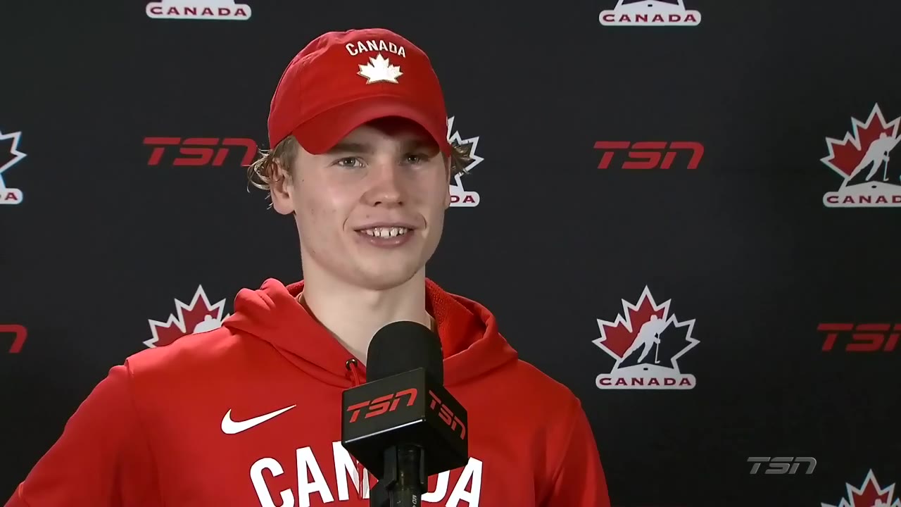 After signing with Flames, Zary gets 'second wind' at World Juniors - Video - TSN