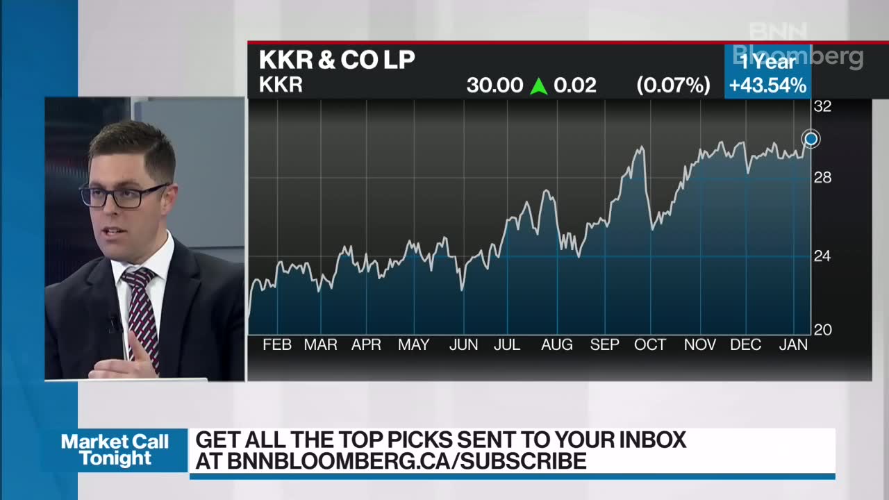 Brett Girard discusses KKR and Brookfield - Video - BNN