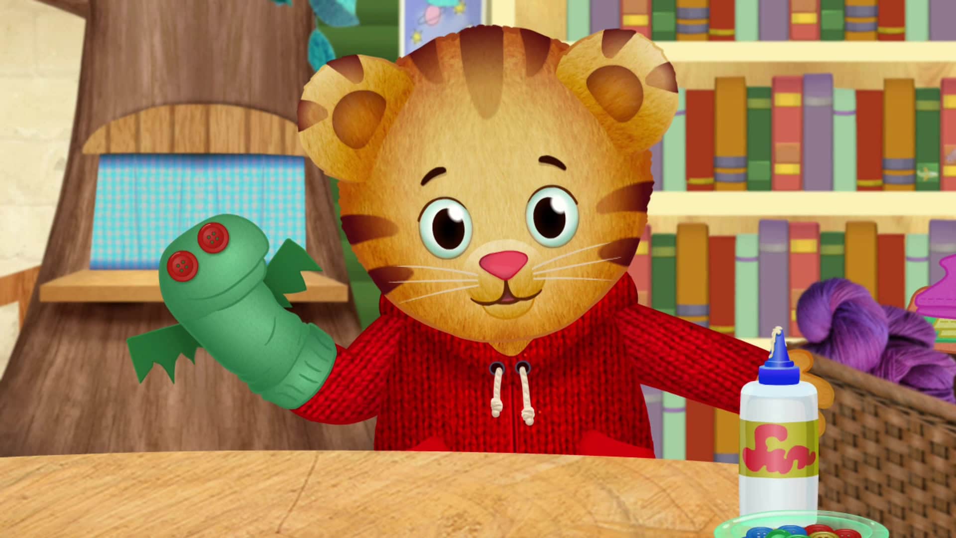 Daniel Tiger's Neighborhood S3E14 Daniel’s Puppet Plan