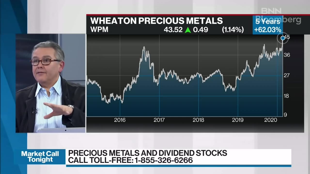 Wheaton Precious Metals Stock Toronto Jaime Carrasco discusses Wheaton Precious Metals - Video - BNN