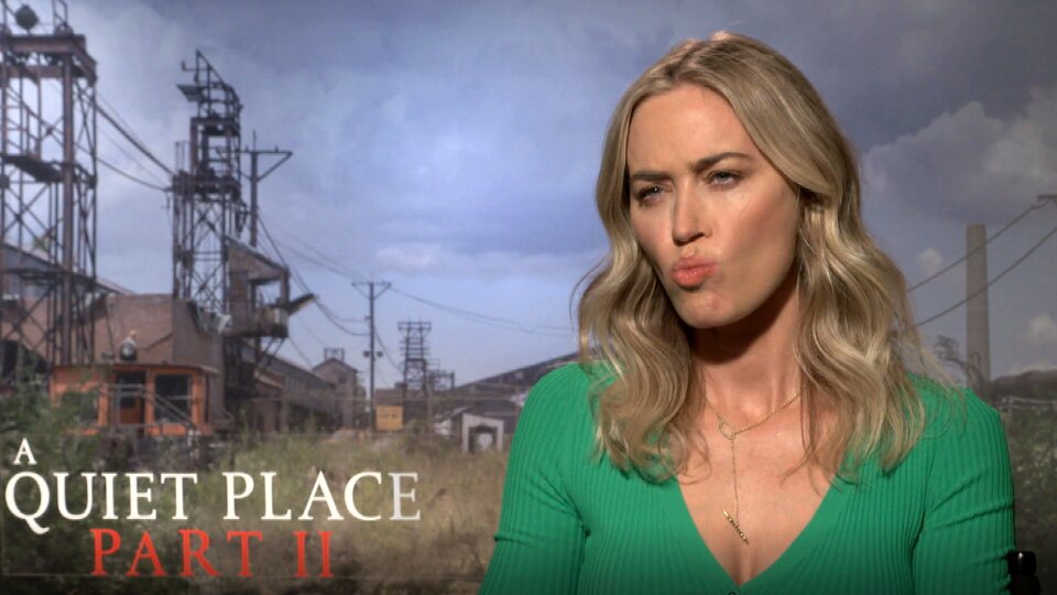 Emily Blunt doesn't think Ryan Reynolds and Blake Lively would survive in 'A Quiet Place'