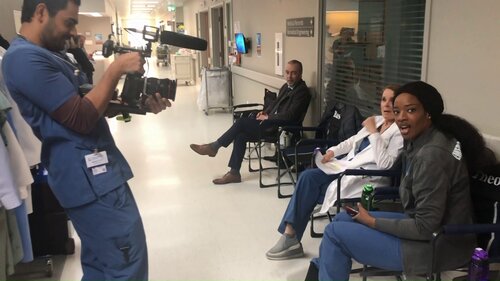 Exclusive: 'Transplant' Set Tour with Hamza Haq Exclusive: 'Transplant' Set Tour with Hamza Haq