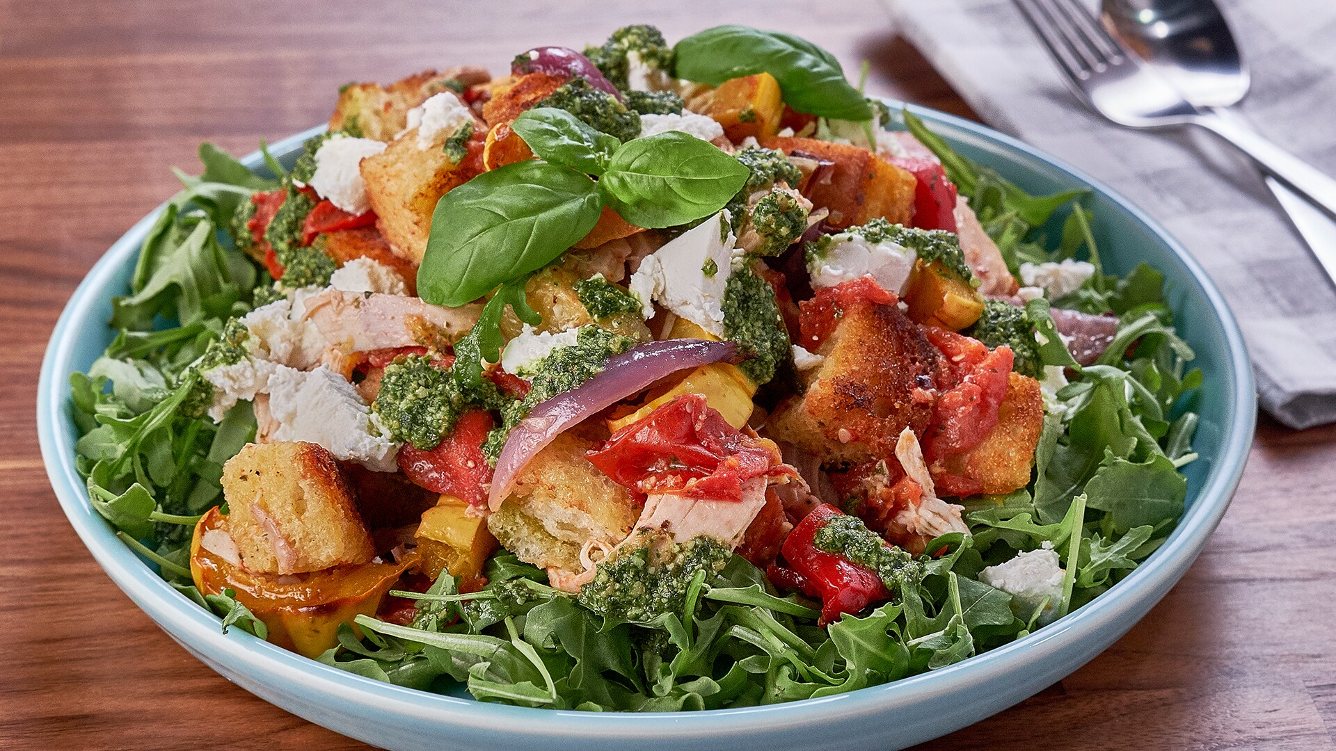 Mary In A Minute: Roasted Panzanella Salad