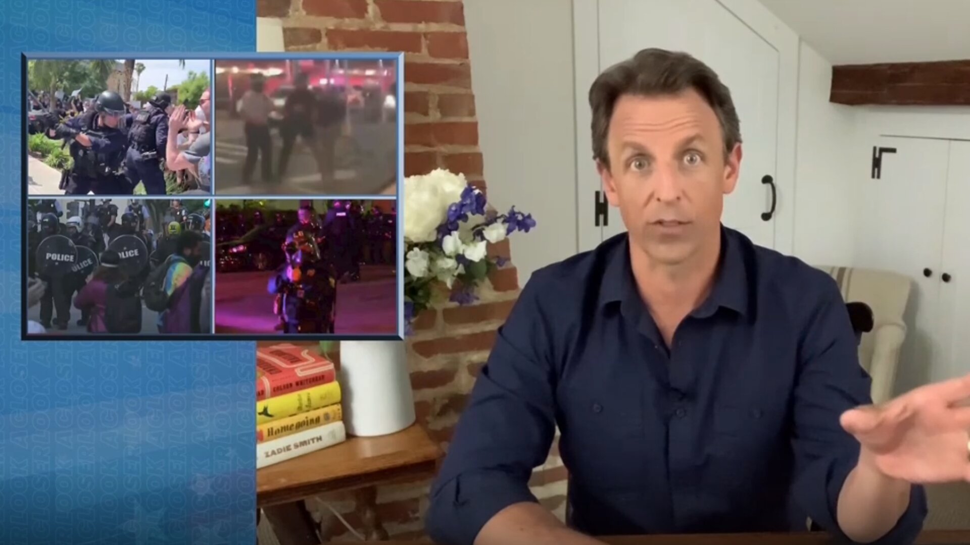 Clips: A Closer Look at Trump and the Police Lashing Out at the Black Lives Matter Protests