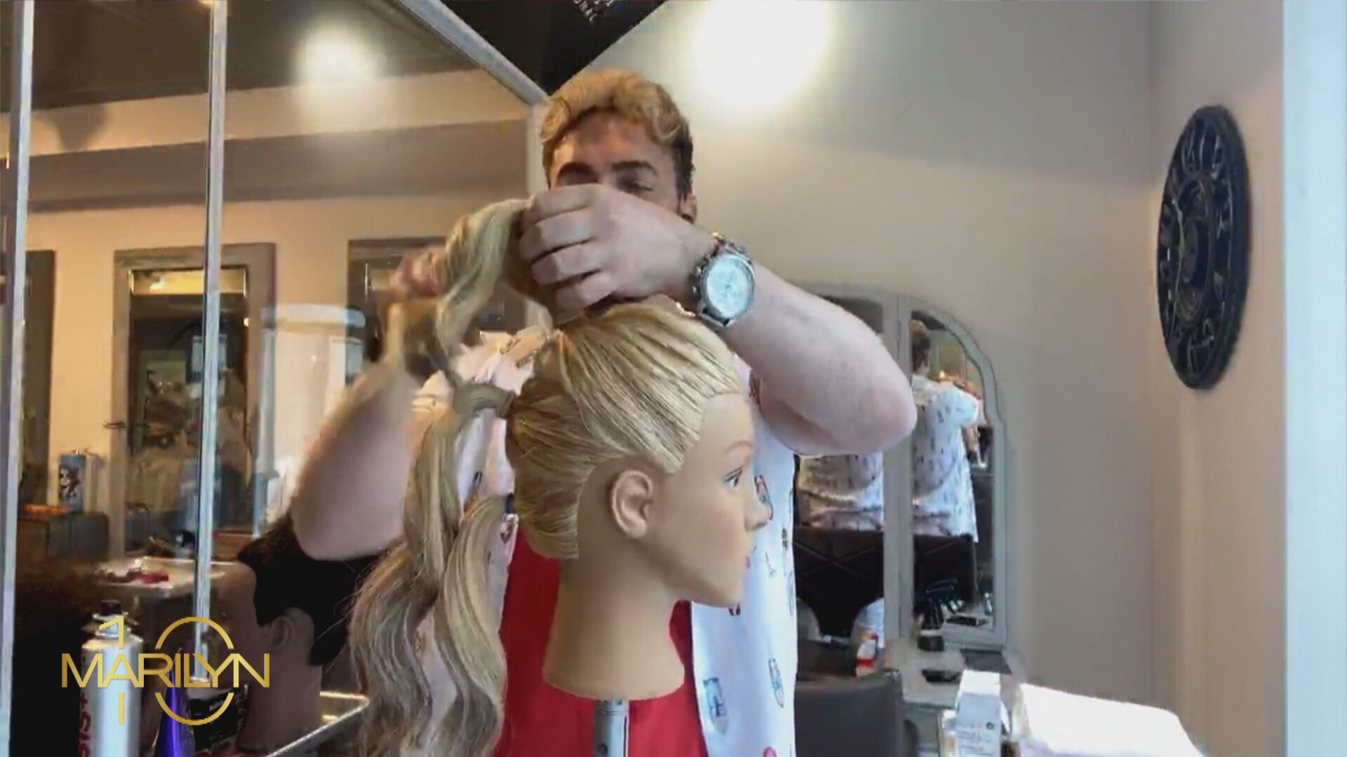 Two fun and unique hairstyles to try on yourself at home