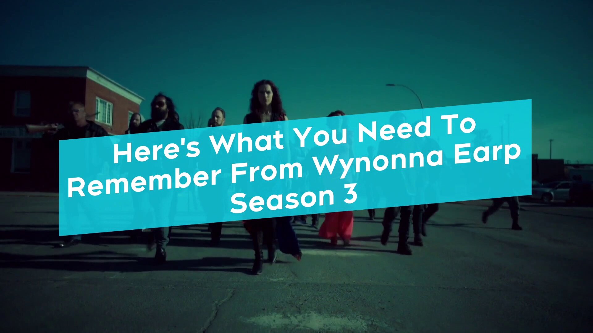 What You Need to Remember From Wynonna Earp Season 3