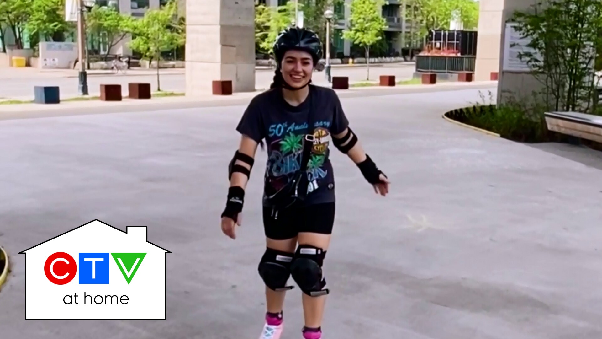 Roller Skating with Alexa Rose Steele