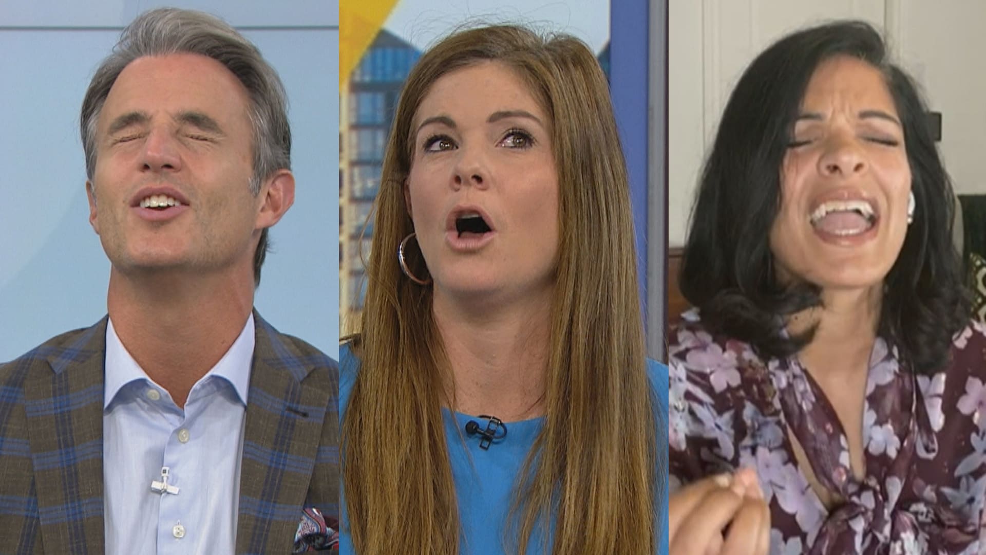 Our hosts go 'Full Toni Braxton' when their kids were finally back at school