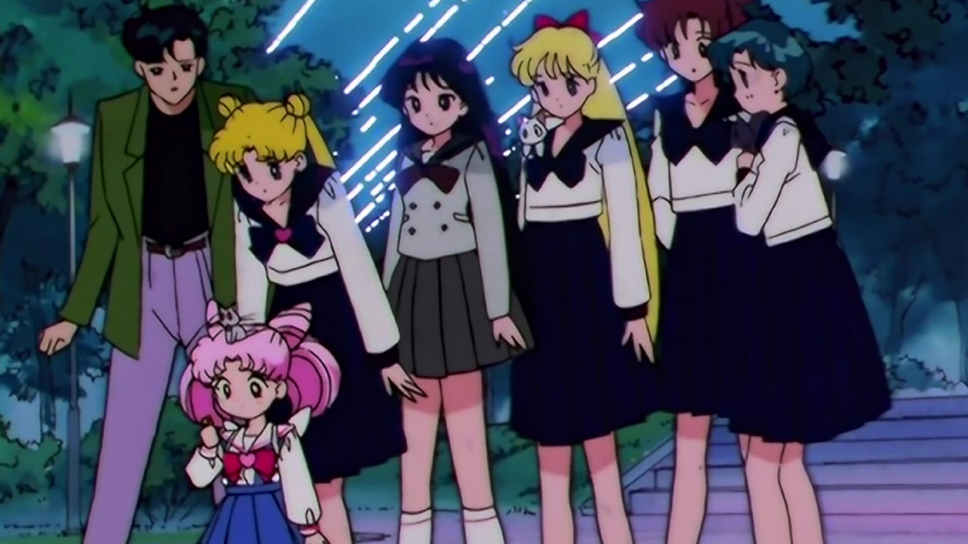 Sailor Moon S5E1 The Flower of Nightmares Scatters The Queen of