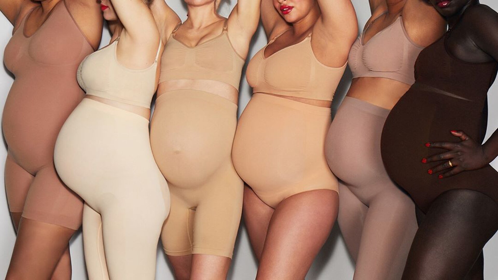 Kim Kardashian’s new maternity shapewear line receives mixed reactions
