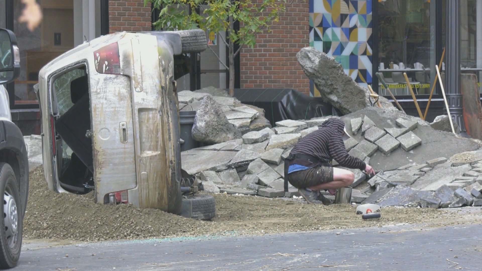 CTV Your Morning S6E34 Downtown Edmonton film set believed to be