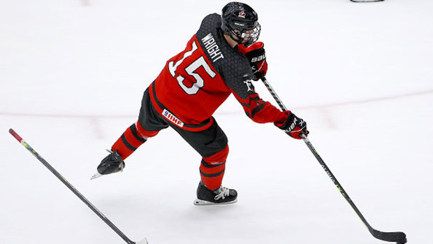 What role would 17-year-old Wright have for Canada?