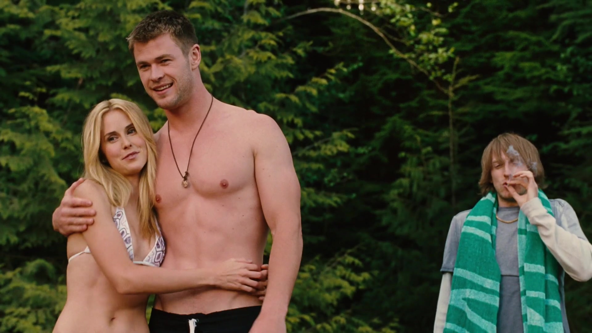 The cabin in the woods nudity