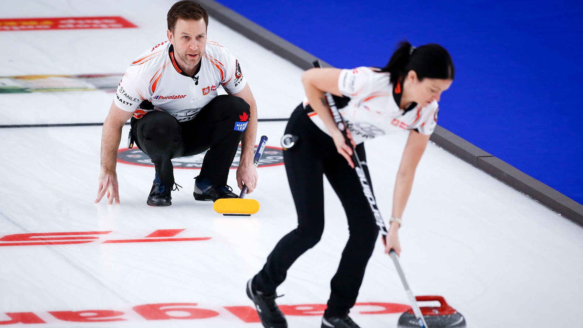World Mixed Doubles Curling Championship Draw 5 Canada 8, Korea 3