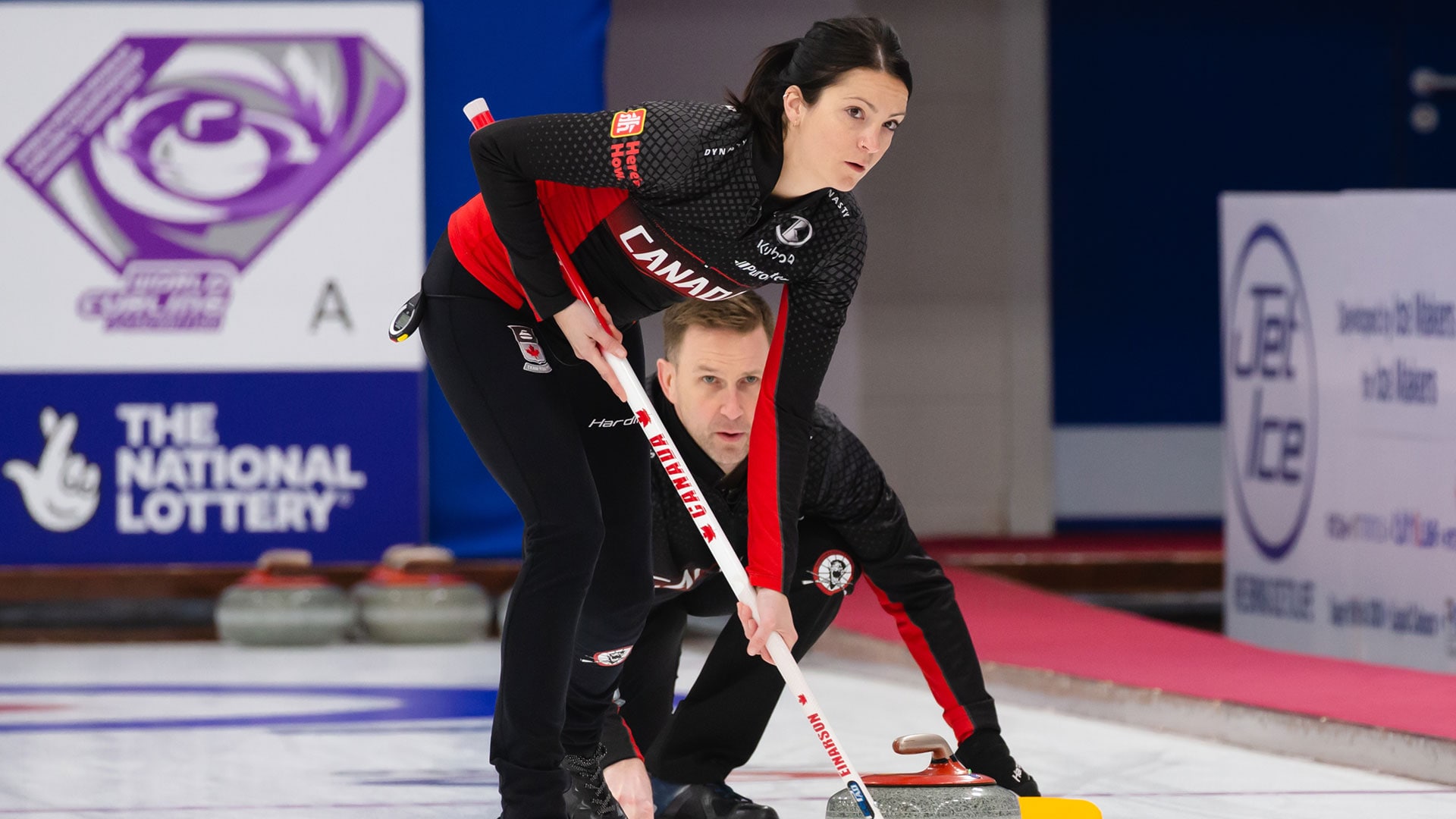 World Mixed Doubles Curling Championship Draw 9 Canada 11, RCF 6