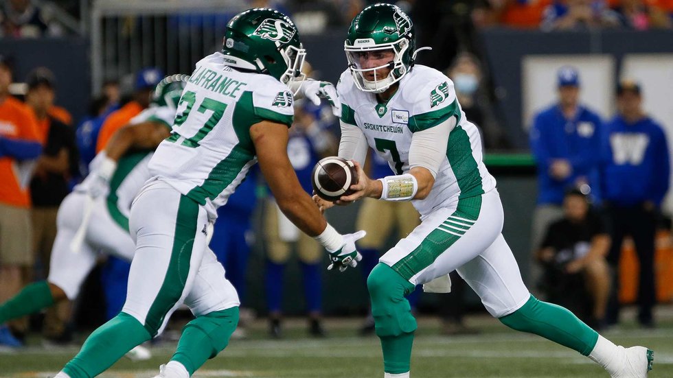 Riders look to cross over and bump Ticats 