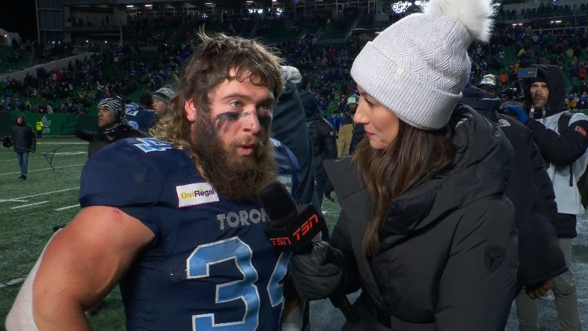 Argonauts dethrone Blue Bombers to win 1st Grey Cup title since 2017