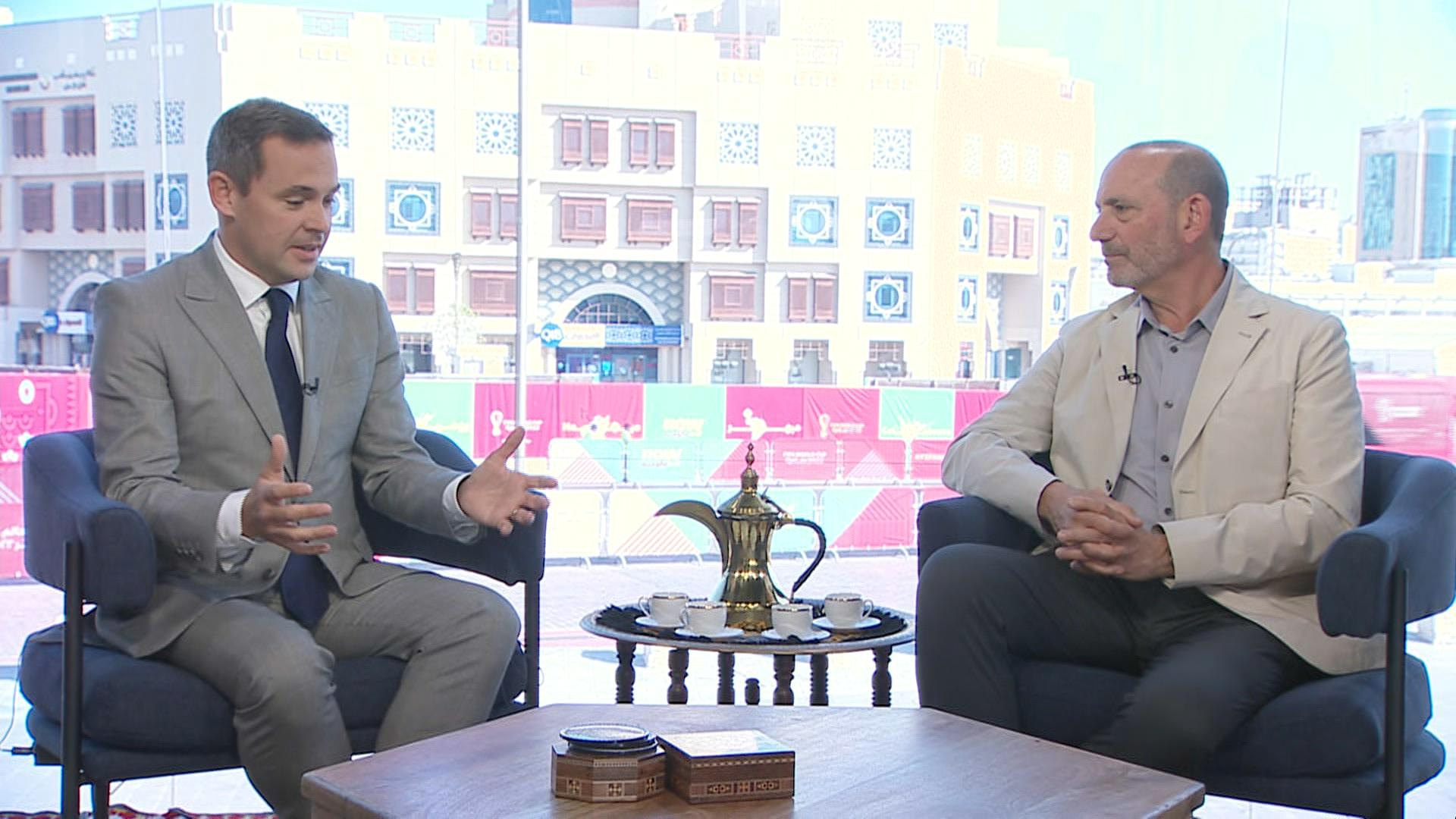 MLS commissioner Garber chats soccer's growth in Canada, MLS players at World Cup