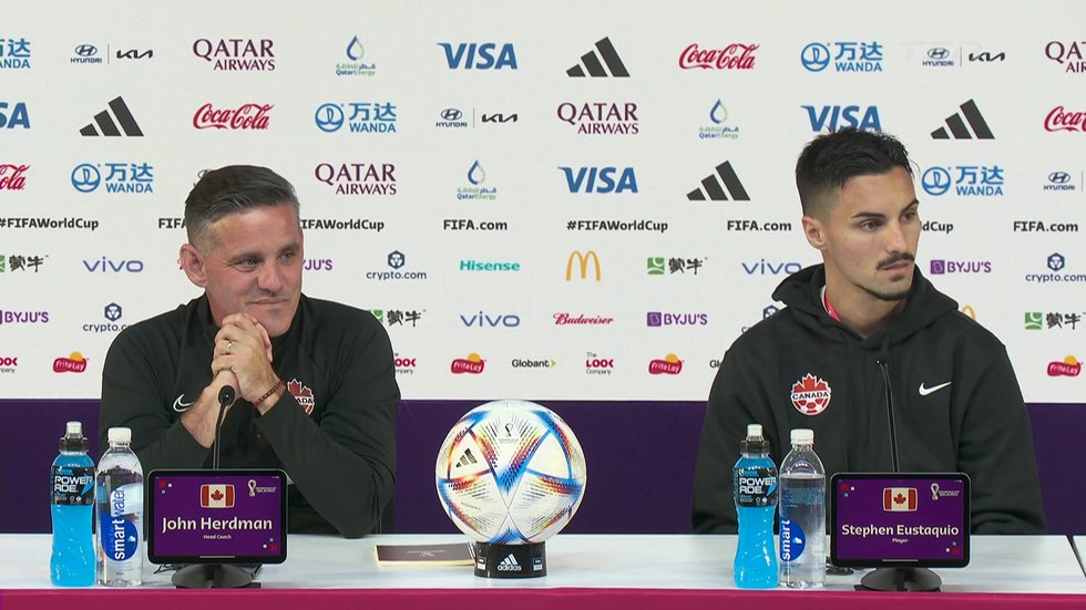 Canada feeling 'light, bright, and clear' ahead of 'defining moment' match against Croatia