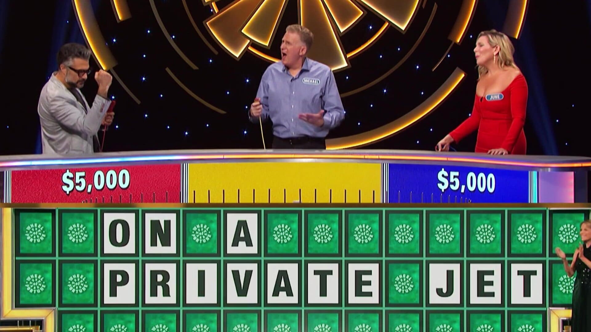 Celebrity Wheel of Fortune | S3:E7 | Jaime Camil, Michael Rapaport And