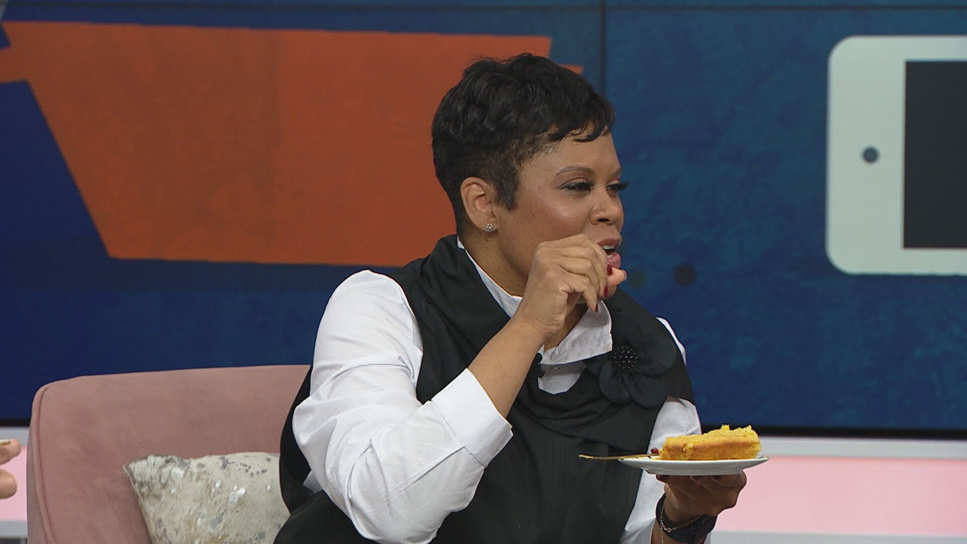 The Social S10E57 Kaftans in the Kitchen Corn Casserole For