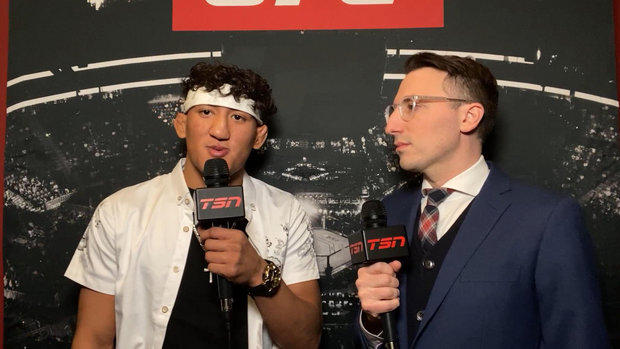 Rosas Jr. on being the youngest fighter in UFC history 