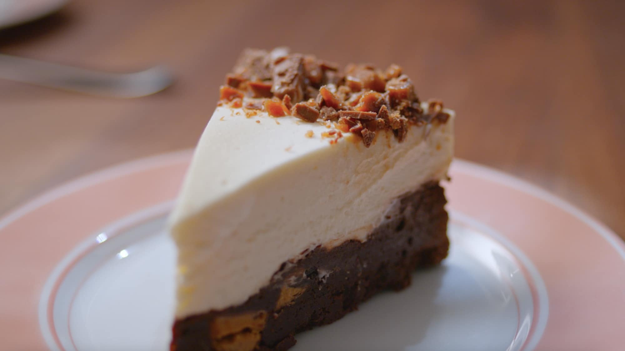 Mary Makes It Easy S1E15 Toffee Brownie Cheesecake Recipe