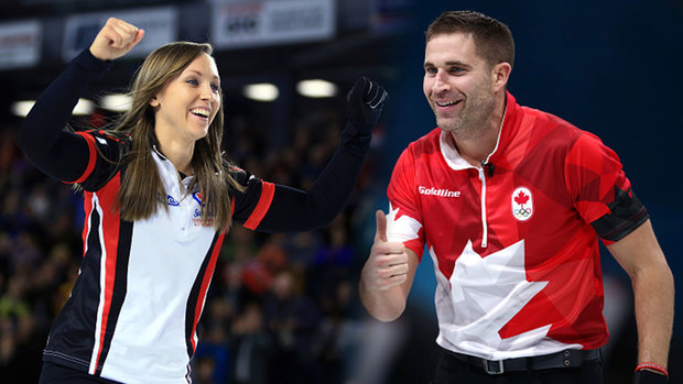 Morris and Homan 'ecstatic' to represent Canada in mixed doubles at the Olympics