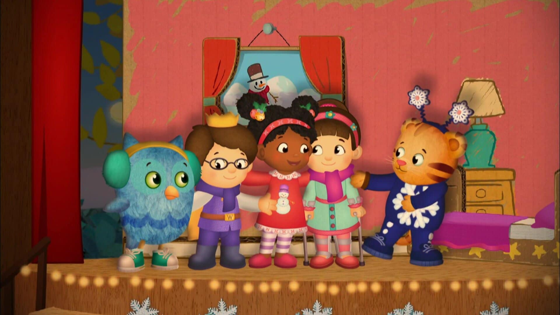 Daniel tiger s neighborhood s1 e78 snowflake day part 2