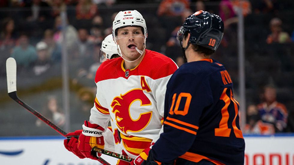 Flames focused on their game, not the Oilers' struggles