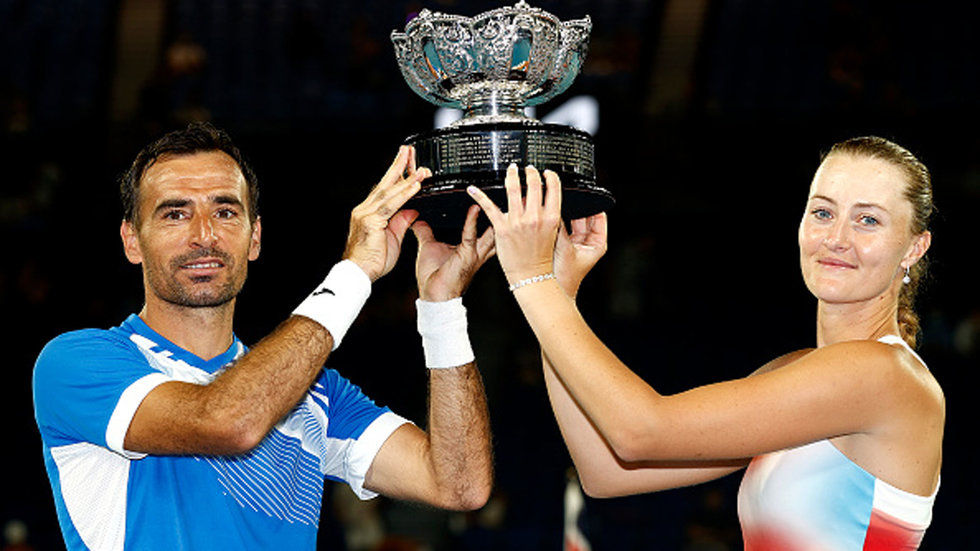 Kristina Mladenovic and Ivan Dodig win mixed doubles title