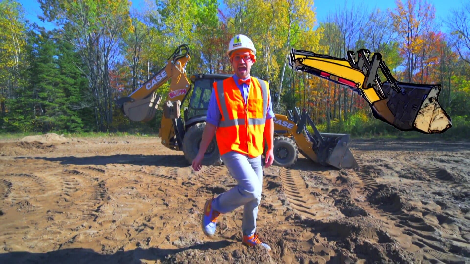 Blippi Visits S1E34 Learn about Backhoes V2 Crave