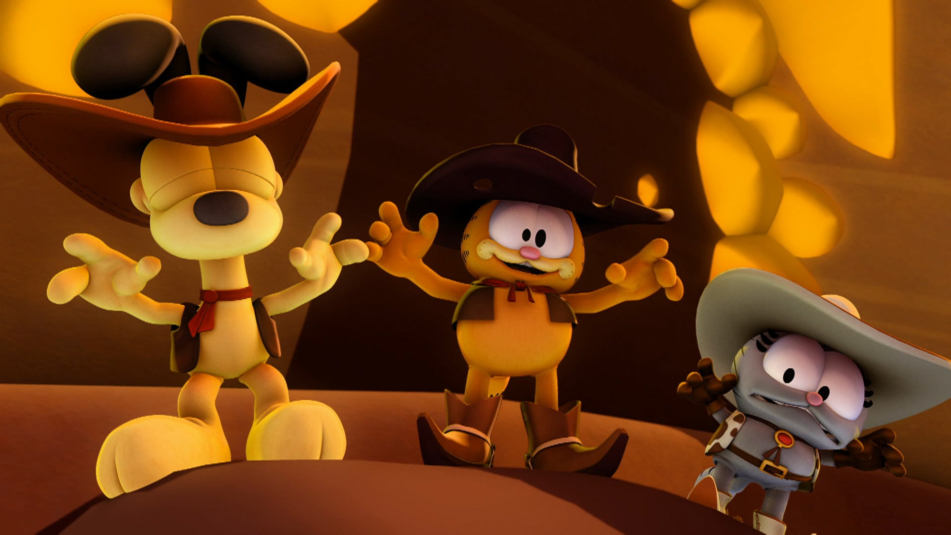 The Garfield Show S4E20 Glitter Gulch All That Glitters…