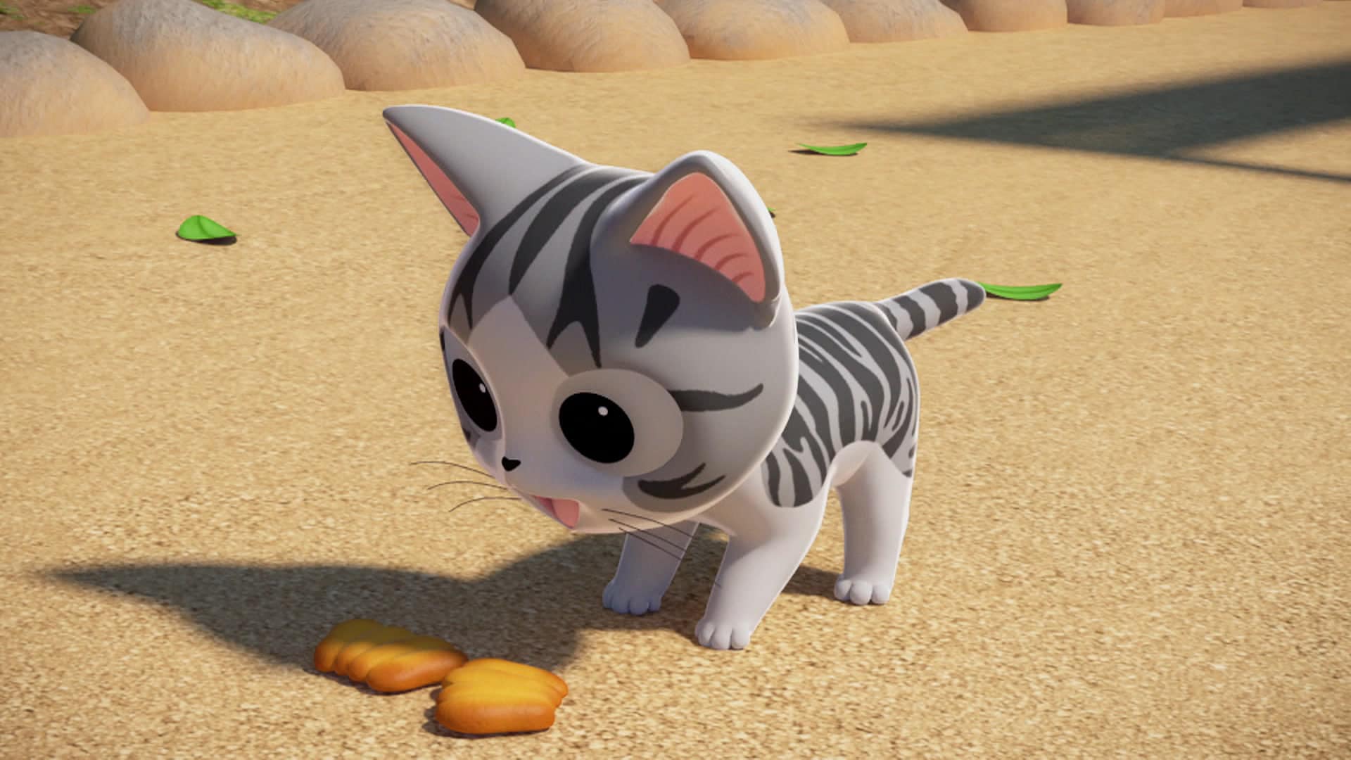 Chi mon chaton S3E29 Minou apprend à sourire